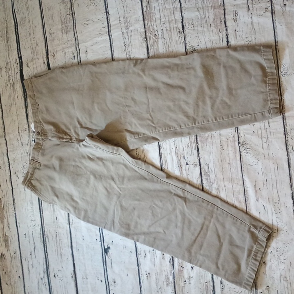 Columbia Men's Tan Khaki Cotton Canvas Pants Actual 39x31